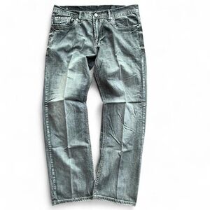 Axel Y2K Relaxed Straight Fit Gray Jeans